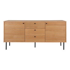 ebuy24 Kyoto dressoir 2 deuren , 3 laden eik fineer.