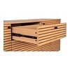 ebuy24 Kyoto dressoir 2 deuren , 3 laden eik fineer.