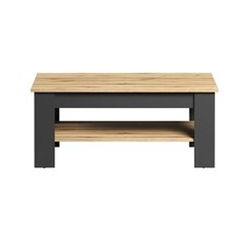 ebuy24 Universal salontafel grijs, eik decor.