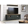 ebuy24 Stanton TV-meubel groen, eik decor.