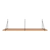 ebuy24 Chiba wandplank es fineer,zwart.