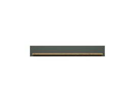 ebuy24 Stanton wandkast wandplank groen, eik decor.