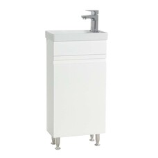 ebuy24 SiloraM wastafel wit.