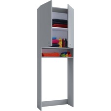 ebuy24 Lona badkamerkast grijs.