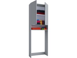 ebuy24 Lona badkamerkast grijs.