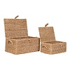 ebuy24 Bogra mand set van 2 stuks. naturel.