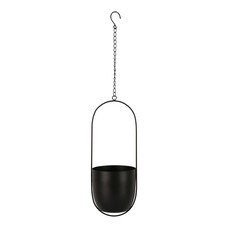 ebuy24 Celle planten schuilplaatsen hangende zwart.