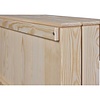 ebuy24 Valloni houten kist stapelbaar voor opslag 51x23x31cm naturel.