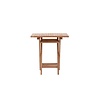 ebuy24 Kenya tuintafel 70x70cm naturel.
