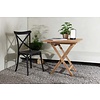 ebuy24 Kenya tuintafel 70x70cm naturel.