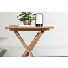 ebuy24 Kenya tuintafel 70x70cm naturel.