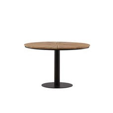 ebuy24 Croft tuintafel Ø120 zwart.