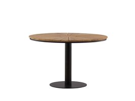 ebuy24 Croft tuintafel Ø120 zwart.