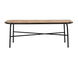 ebuy24 Holmbeck tuintafel 90x200cm naturel.