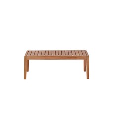 ebuy24 Amlan tuintafel 70x110cm naturel.