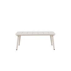 ebuy24 Lina tuintafel 90x90cm beige.