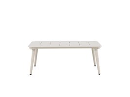 ebuy24 Lina tuintafel 90x90cm beige.