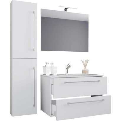 ebuy24 Badinos60S badkamer wit.