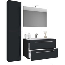ebuy24 Badinos60S badkamer zwart.
