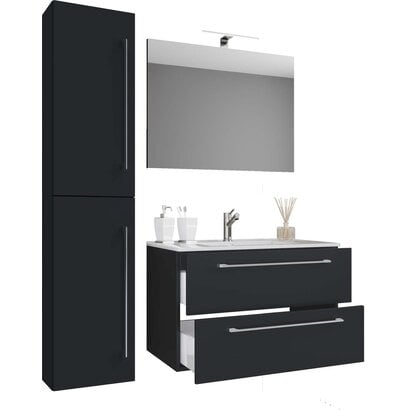 ebuy24 Badinos60S badkamer zwart.