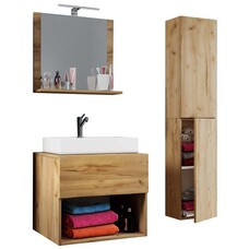 ebuy24 LendasII60 badkamer eik decor.