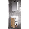 ebuy24 LumiaSS badkamer wit, eik decor.