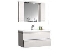 ebuy24 SiloraXL badkamer wit.