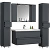 ebuy24 SiloraXL badkamer antraciet.