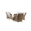 ebuy24 Vikelund loungeset 4 delen naturel.