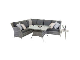 ebuy24 Vikelund loungeset 2 delen grijs.