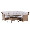 ebuy24 Vikelund loungeset 2 delen beige,naturel.