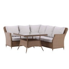 ebuy24 Vikelund loungeset 2 delen beige,naturel.