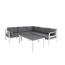 ebuy24 Copacabana loungeset 2 delen wit.