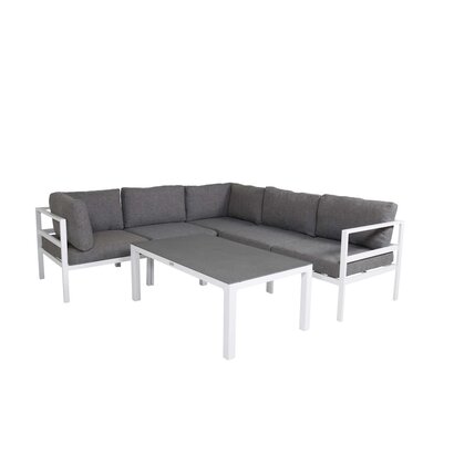 ebuy24 Copacabana loungeset 2 delen wit.