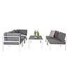 ebuy24 Copacabana loungeset 2 delen wit.
