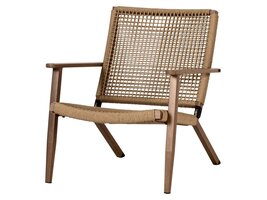 ebuy24 Ruth leunstoel tuin naturel decor.
