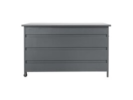 ebuy24 Cassis kussendoos 650L grijs.