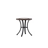 ebuy24 Leiria café tafel Ø60 bruin.