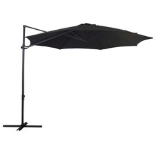 ebuy24 Lars hangende parasol Ø300cm zwart.