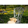 ebuy24 Nandin tuinmeubelset tafel, 2 stoelen zilverkleurig.