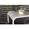 ebuy24 Borneo tuinmeubelset tafel, 2 stoelen beige,zwart.