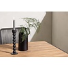 ebuy24 Break tuinmeubelset tafel 90x150cm naturel, 4 stoelen Bois zwart.
