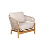 ebuy24 Terracina loungeset incl. kussen buitenshuis bruin,beige.