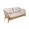 ebuy24 Terracina loungeset incl. kussen buitenshuis bruin,beige.