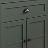 ebuy24 Stanton garderobe opstelling groen, eik decor.