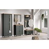 ebuy24 Stanton garderobe opstelling groen, eik decor.