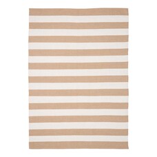 ebuy24 Pina vloerkleed 200x300cm plastic buitenshuis beige,offwhite.