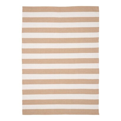 ebuy24 Pina vloerkleed 200x300cm plastic buitenshuis beige,offwhite.