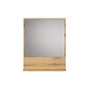 ebuy24 PureBliss spiegel bad 60cm met plank eik decor.