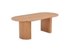 ebuy24 Boavista eetkamertafel naturel.